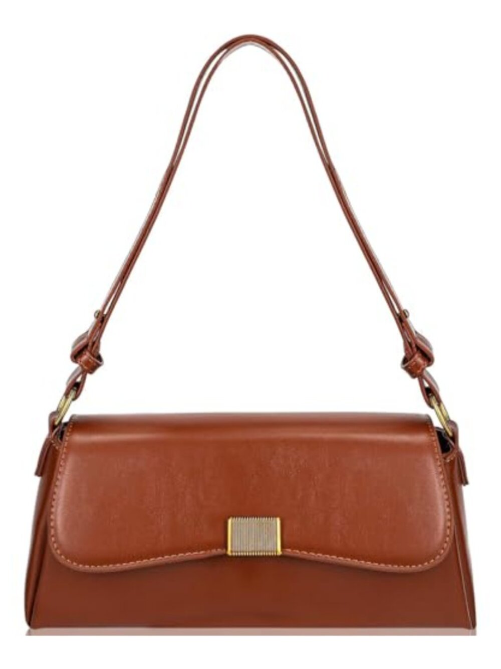 Farcauo Women's Small Satchel Shoulder Bag PU Leather Crossbody Purse